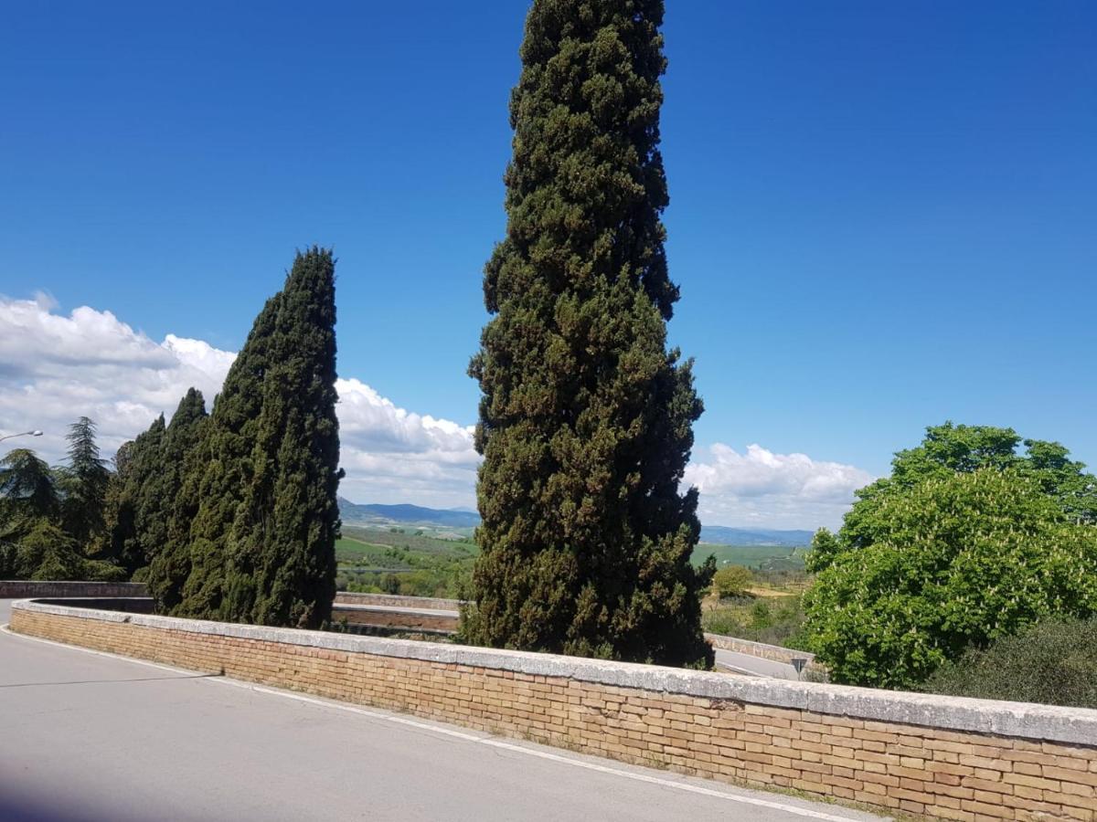 Ferienwohnung Casa Per L'Osticcio Vista Sulla Val D'Orcia Montalcino Exterior foto