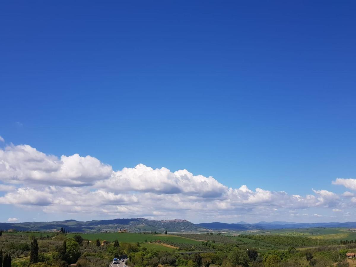 Ferienwohnung Casa Per L'Osticcio Vista Sulla Val D'Orcia Montalcino Exterior foto