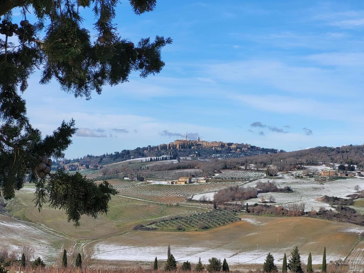 Ferienwohnung Casa Per L'Osticcio Vista Sulla Val D'Orcia Montalcino Exterior foto