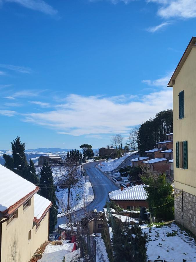 Ferienwohnung Casa Per L'Osticcio Vista Sulla Val D'Orcia Montalcino Exterior foto