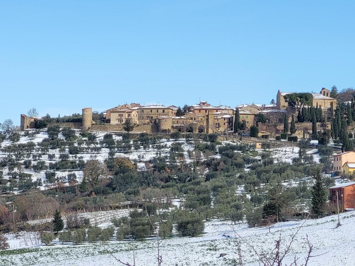 Ferienwohnung Casa Per L'Osticcio Vista Sulla Val D'Orcia Montalcino Exterior foto